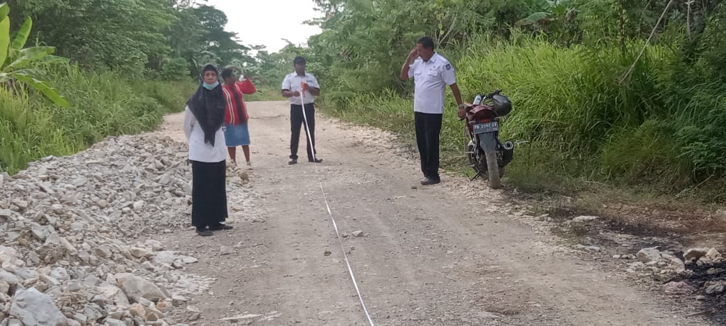 Monev Pekerjaan Peningkatan Jalan Maibo